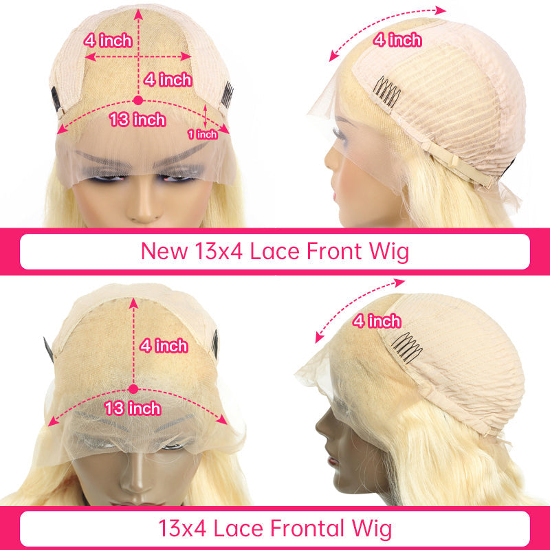 613 Lace Frontal Wigs Body Wave