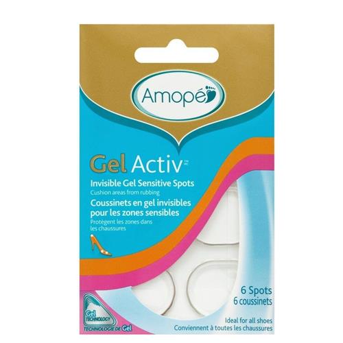 Amope GelActiv Invisible Gel Sensitive Spots Cushion 6 Spots