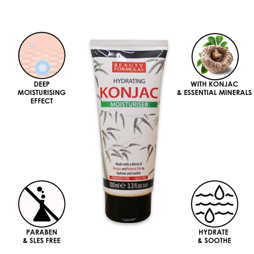 BEAUTY FORMULAS MOISTURIZER - HYDRATING KONJAC 100ML