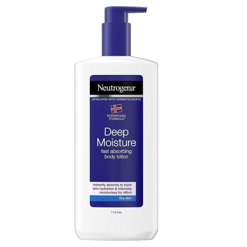 Neutrogena Deep Moisture Body Lotion, Pump, 250 ML