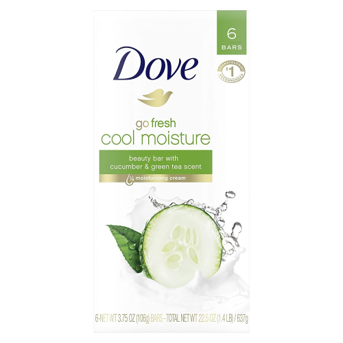 Dove 6 Pack Bar Soap 22.5oz