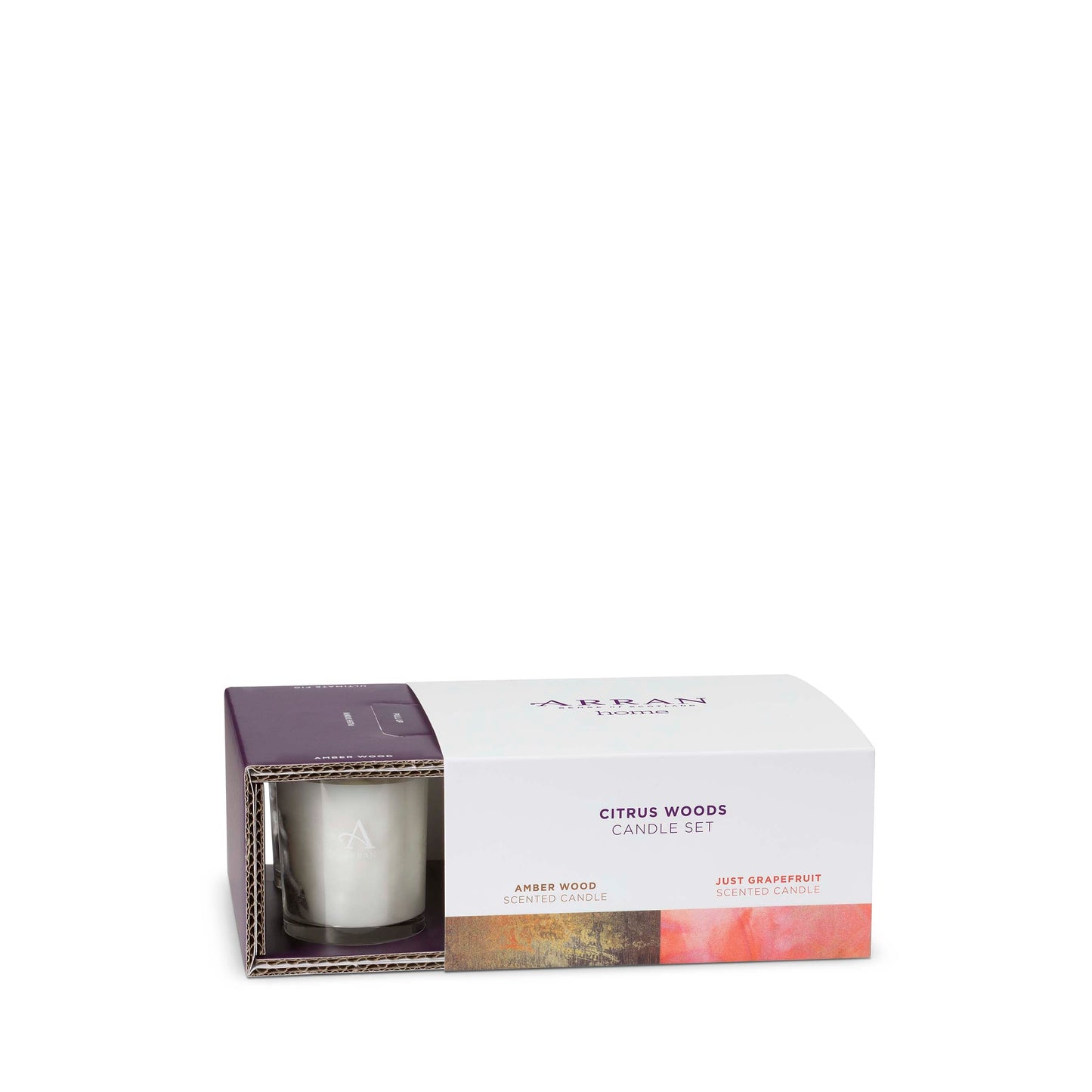 Citrus Woods Candle Set