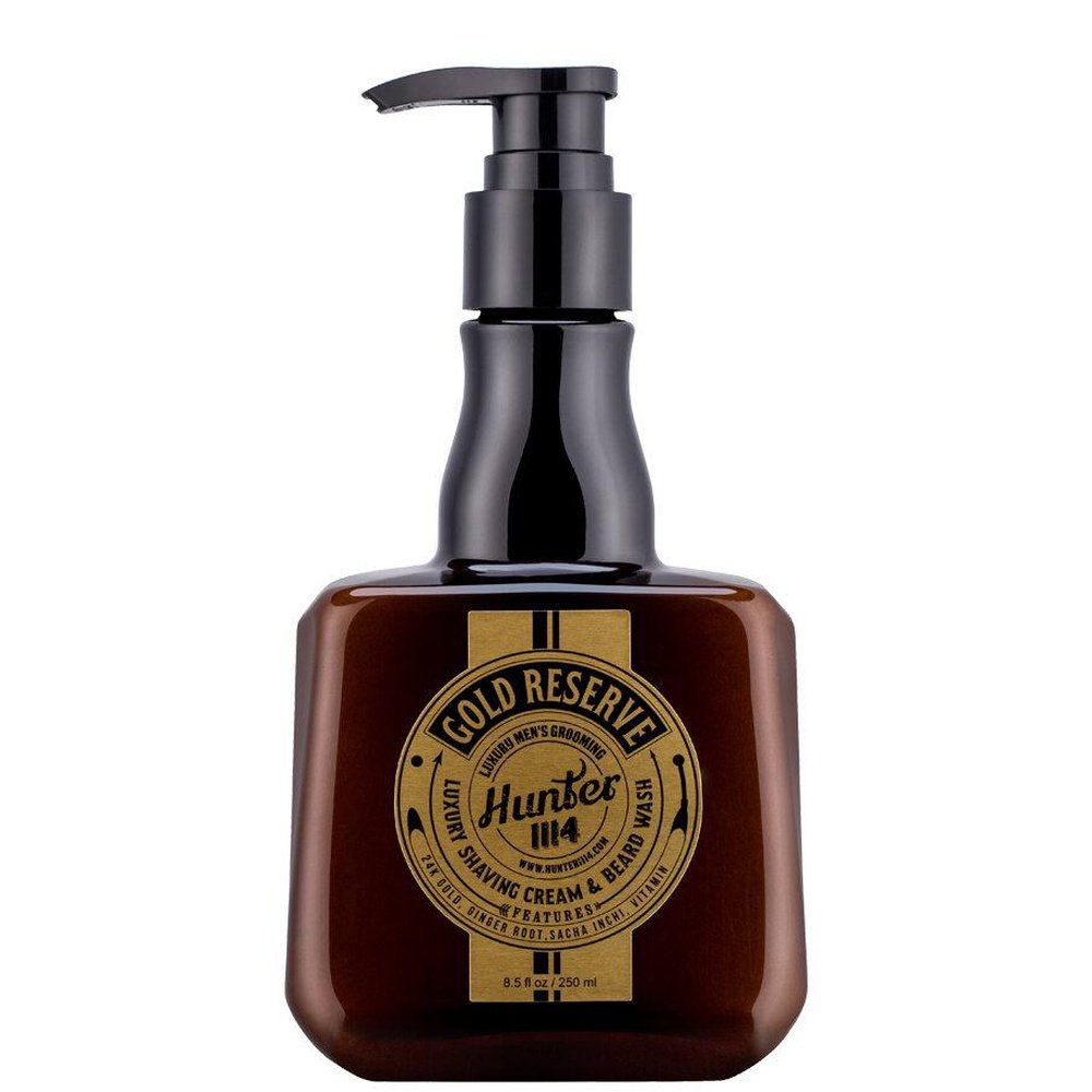 Hunter Gold Reserve Shaving Cream Beard Wash