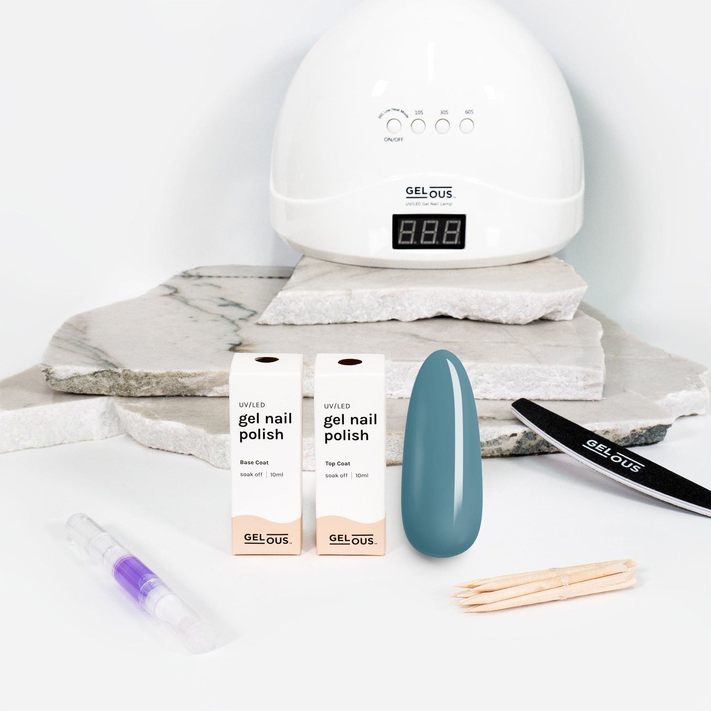 Gelous gel nail polish Loch Ness Essentials Pack - photographed in New Zealand