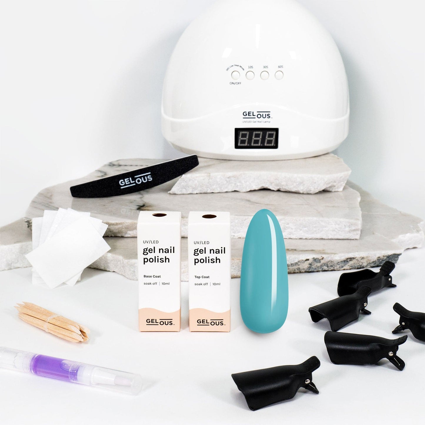 Gelous gel nail polish We're Going To Ibiza Starter Pack - photographed in New Zealand