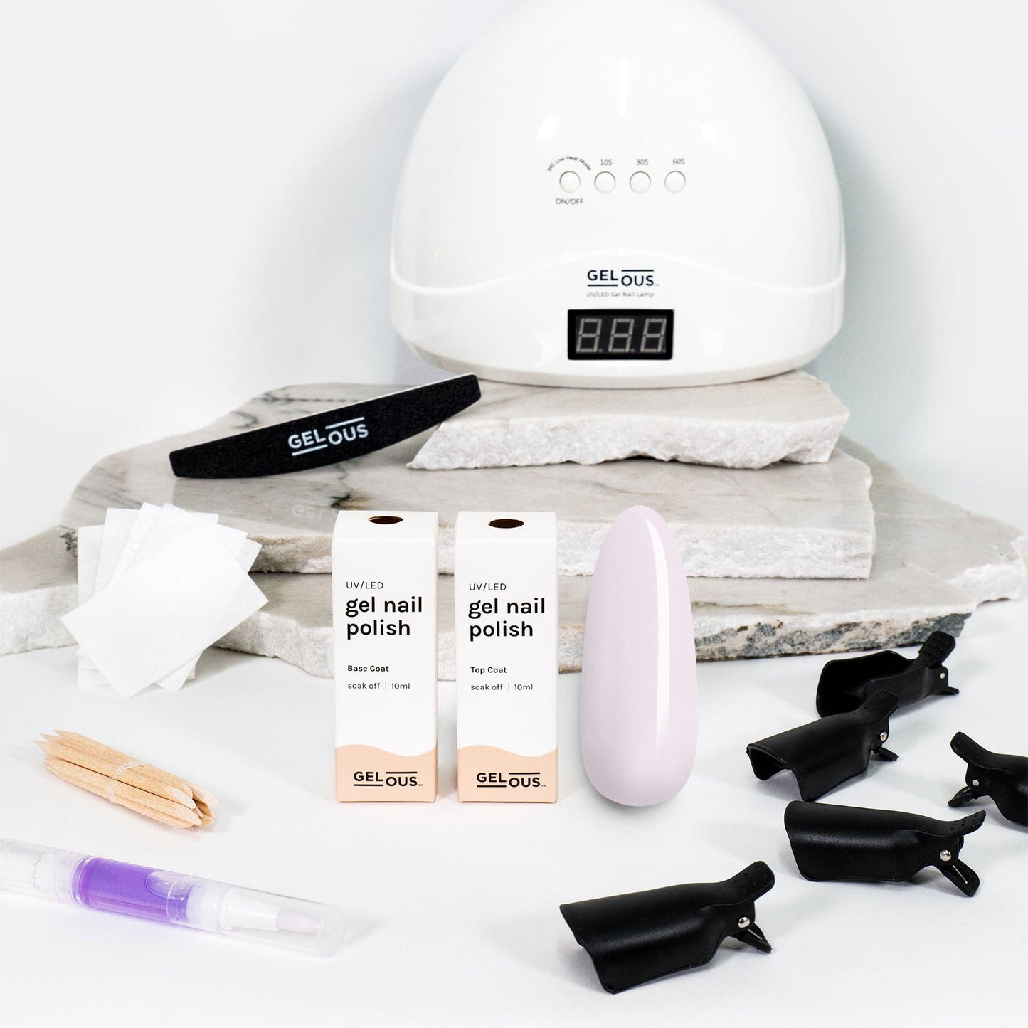 Gelous gel nail polish Wisteria Lane Starter Pack - photographed in New Zealand