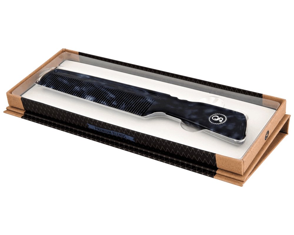 Suavecito Cobalt Handle Comb