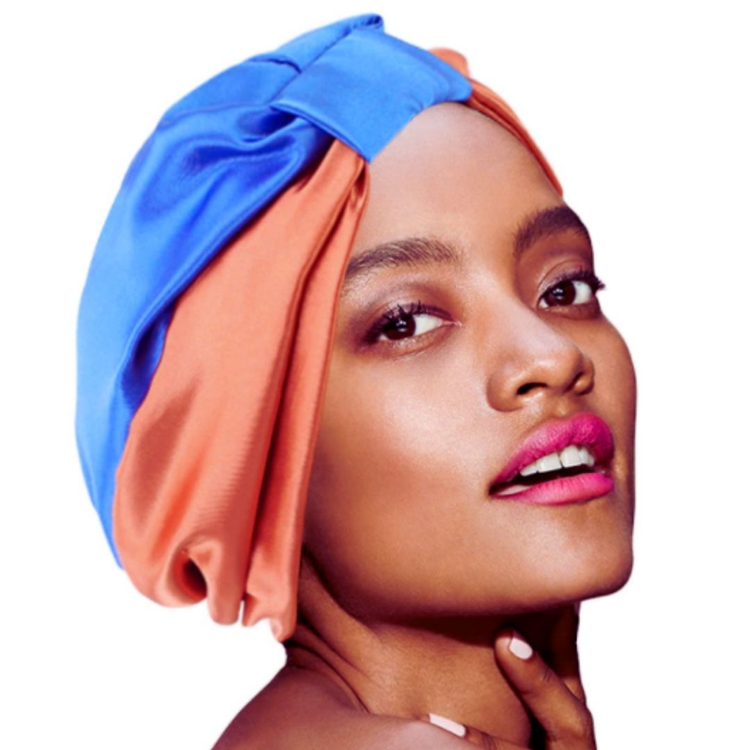 New Women's Satin Silk Salon Bonnet