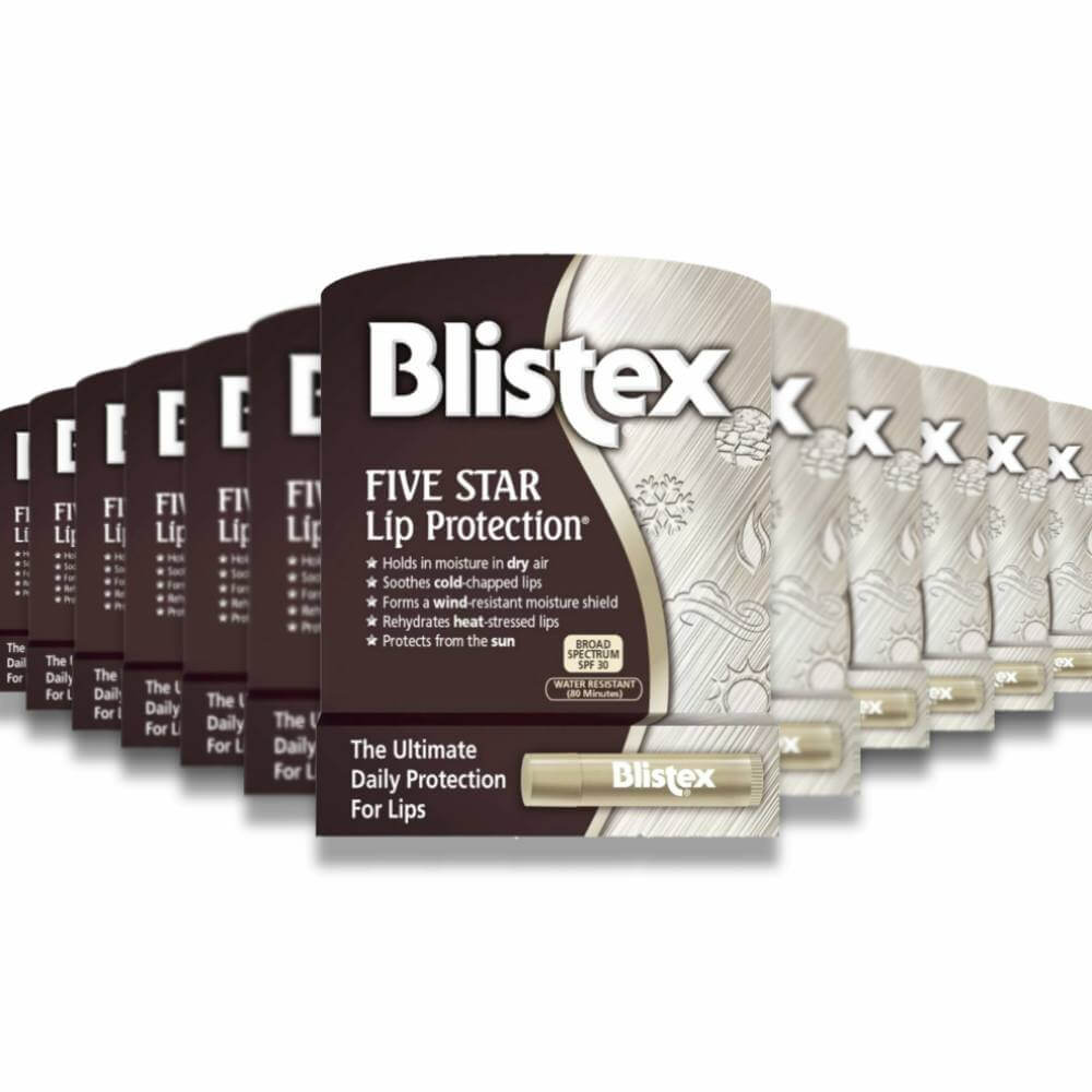 Blistex - Five Star Lip Protection SPF 30, 2 Pack - 0.15 Oz - 24 Pack