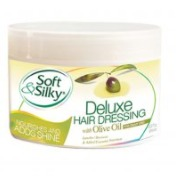 SOFT & SILKY DELUXE HAIR DRESSING 138 GM