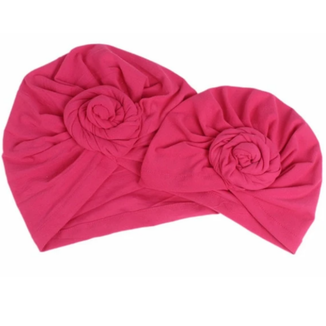 Mummy and kids turban