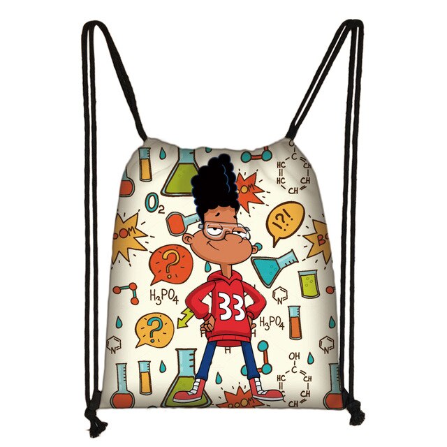 Afrocentric Boys Drawstring Bag
