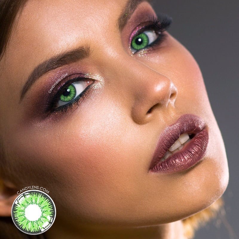Vika Bright Green Cosplay Color Lenses