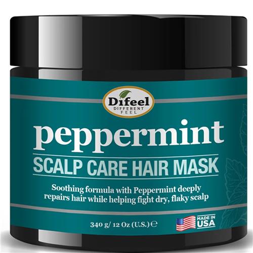 Difeel Peppermint Scalp Care Hair Mask 12oz