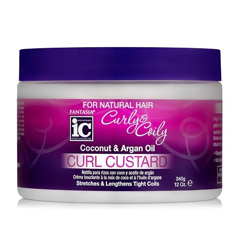 Fantasia IC Curly & Coily Curl Custard 12oz.