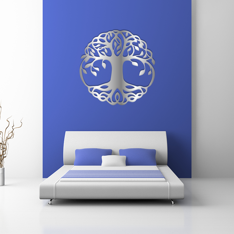 Tree Of Life Metal Monogram