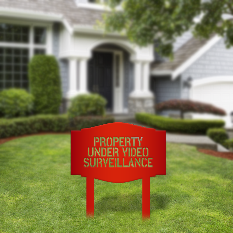 Property Under Video Sign