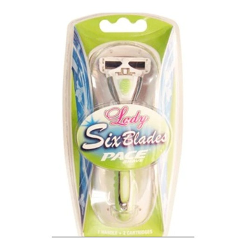 Dorco Shai 6 Shaver For Ladies - 2 Cartridges