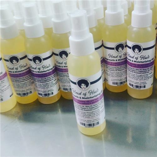 Head Of Hair Regrowth & Moisturizing Oil 4 oz