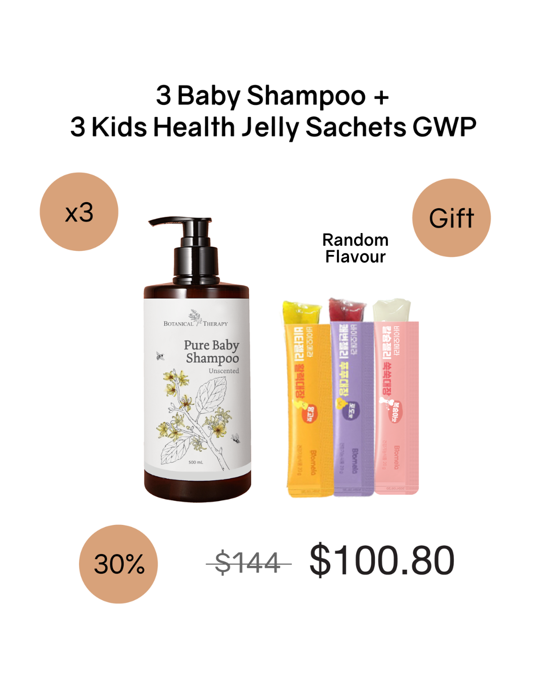 [PROMO] Botanical Therapy Cleansing Therapy Pure Baby Shampoo