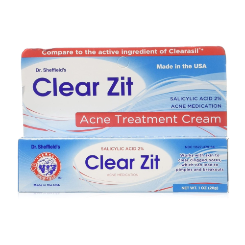 Dr Sheffield's Clear Zit Acne Treatment Cream 1oz
