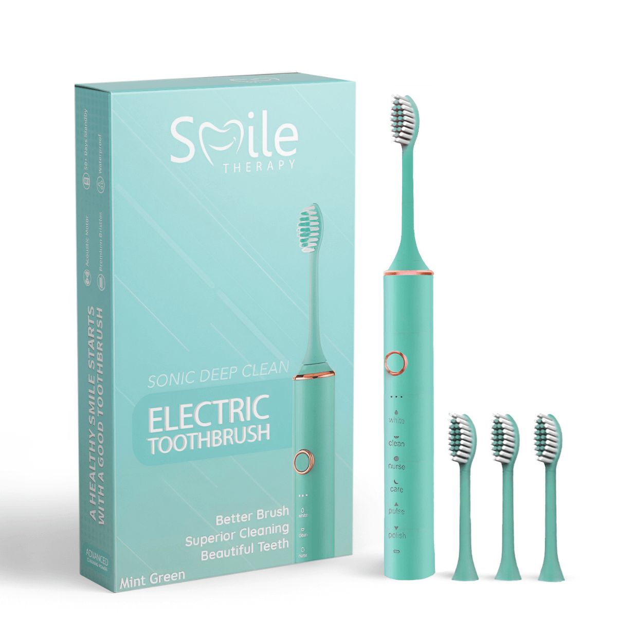 Rechargeable Electric Toothbrush: 18 Cleaning Modes, Gentle Whitening, Extended Battery Life - Ideal for Adults & Kids DP7