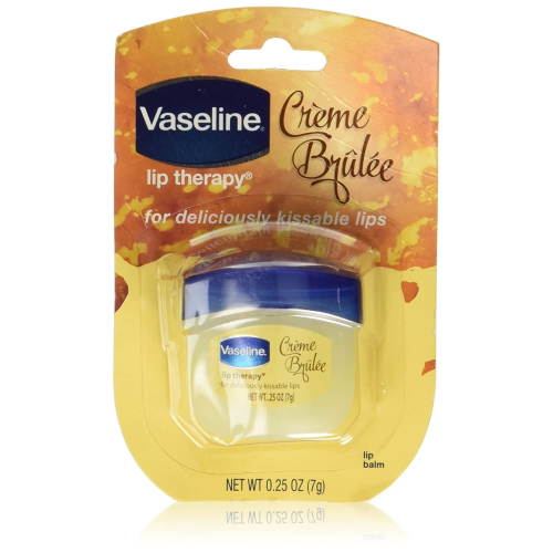 Vaseline Lip Therapy Lip Balm, Creme Brulee 0.25oz