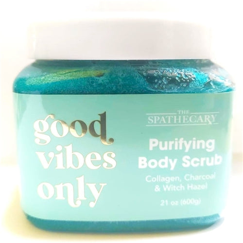 The Spathecary Good Vibes Only Purifying Body Scrub, 21 oz