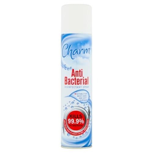 Charm Anti Bacterial Disinfectant Surface Spray 300ml