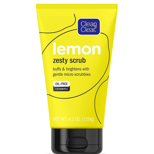 CLEAN & CLEAR LEMON ZESTY SCRUB 4.2OZ