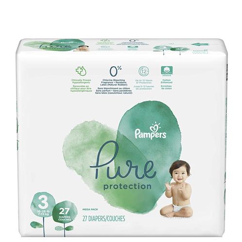 Pampers Pure Protection Mega Pack Diapers