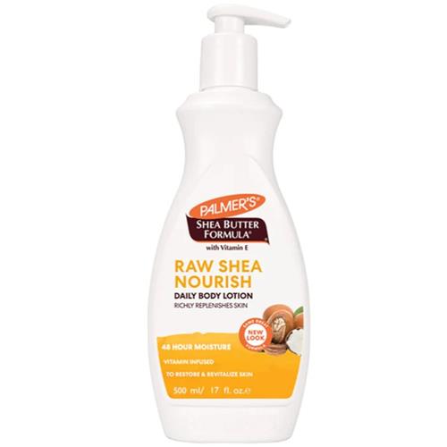 Palmer’s Shea Butter Formula Raw Shea Nourish Body Lotion with Vitamin E, 17 Ounces