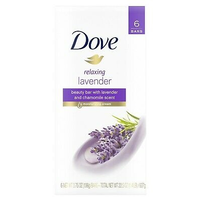 Dove 6 Pack Bar Soap 22.5oz