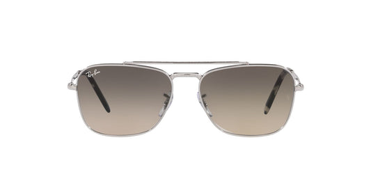 0RB3636 Sunglasses Ray Ban 55 Silver Clear