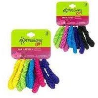 Expressions 10Pc Braided Hair Elastics