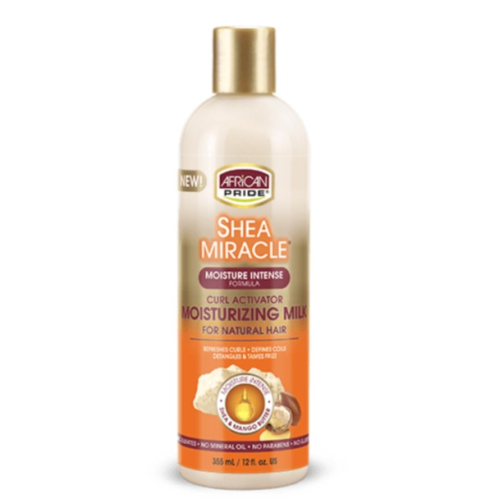 African Pride Shea Miracle Moisturizing Milk Curl Activator 12oz