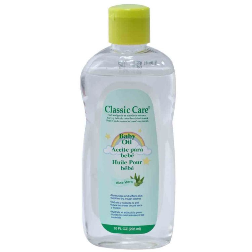 Classic Care Baby Oil 10oz  - Aloe Vera