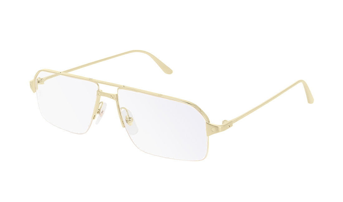 Frames Cartier 0231O Aviator, Cartier, Frames, Mens, Metal, Prescription