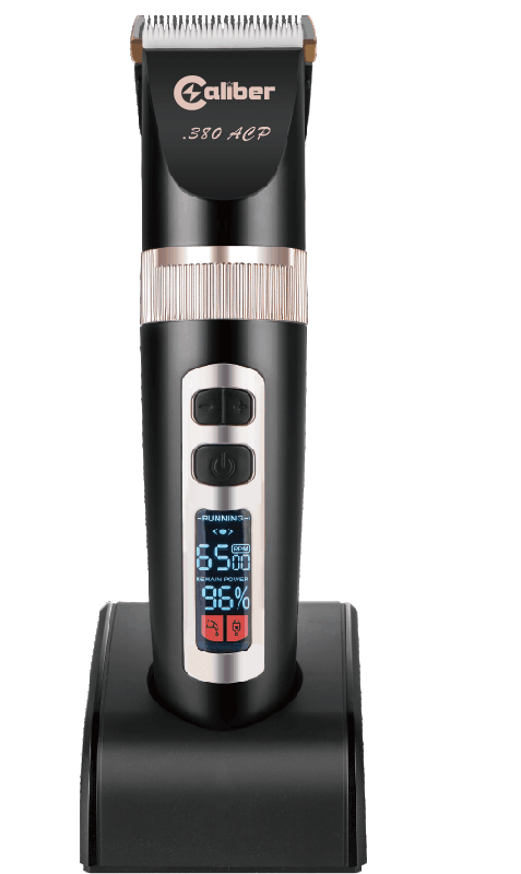 Caliber .380 ACP 3 Speed Li Cordless Clipper Black