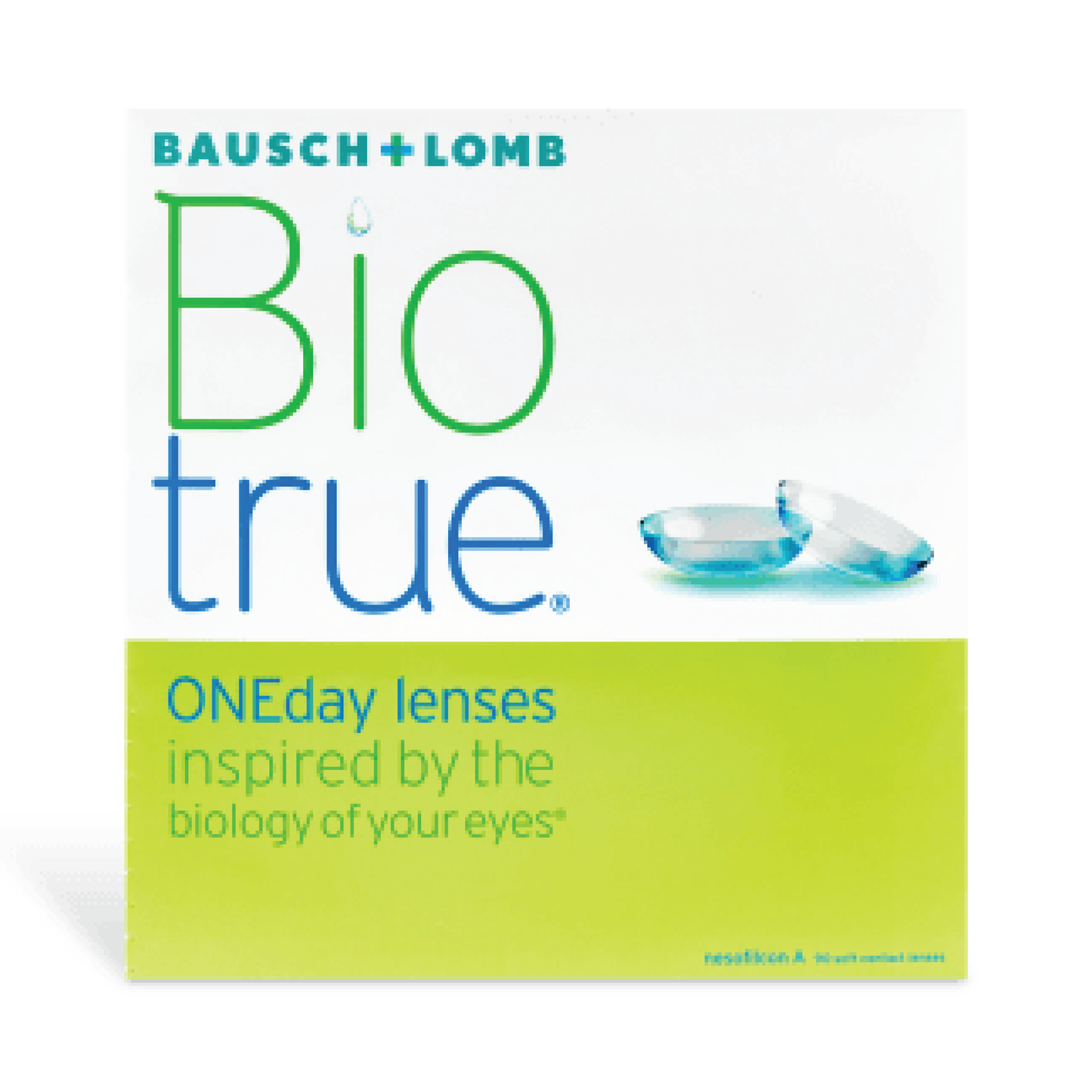 BioTrue One Day contact lens - v sense optics bausch and lomb b&l daily disposable silicone hydrogel on eyes cornea affordable comfort sharp clear vision breathable wetting ability 90 pack