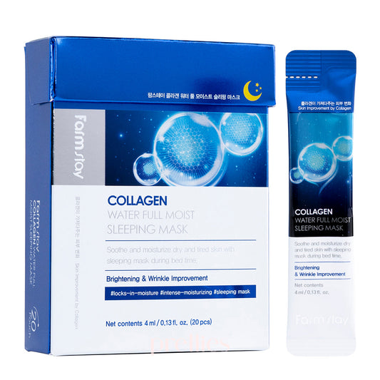 Farmstay Collagen Water Full Moist Sleeping Mask (4ml x 20pcs)