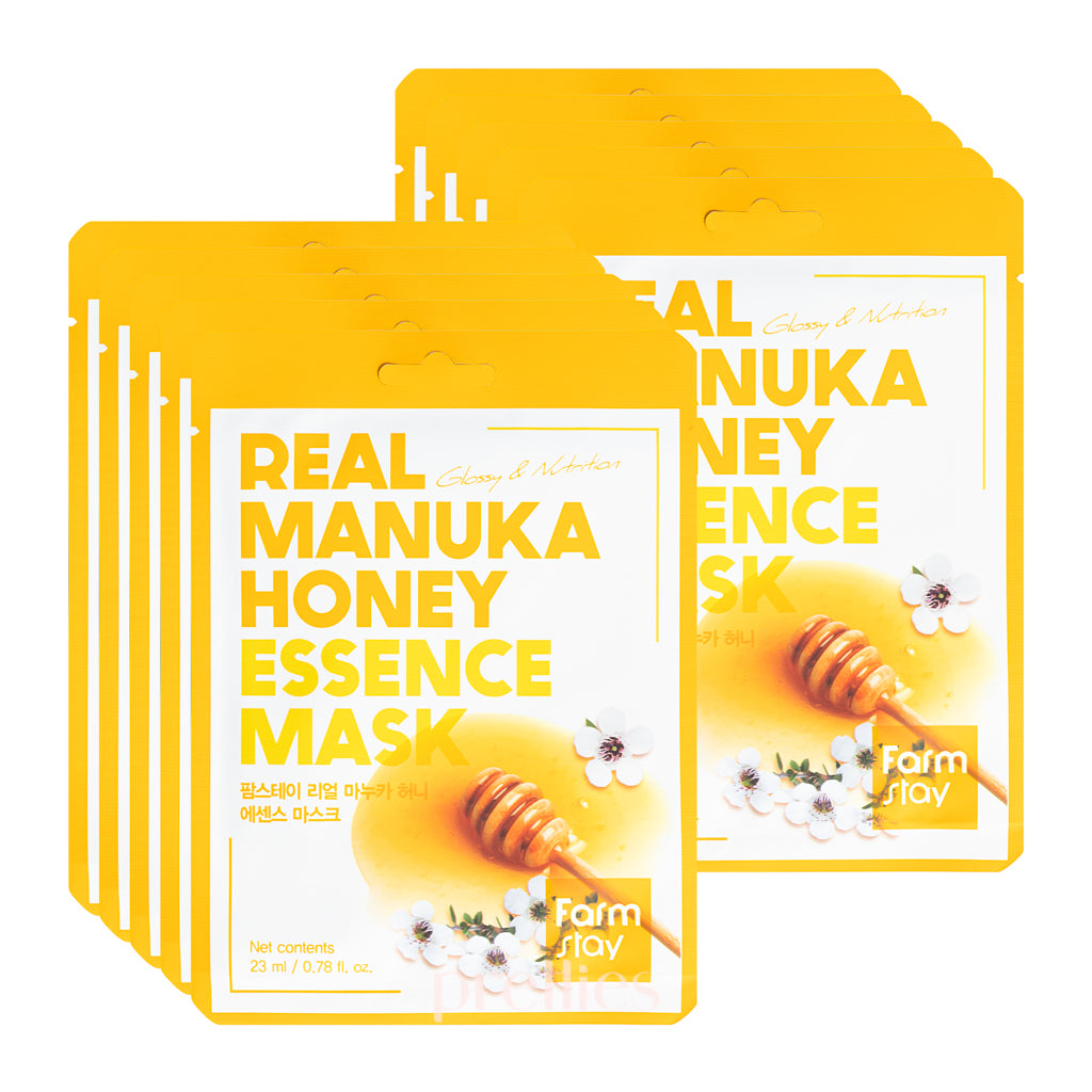 Farmstay Real Manuka Honey Essence Mask (1 Sheet x 10pcs)