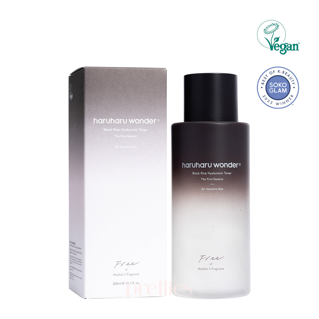 Haruharu Wonder Black Rice Hyaluronic Toner for Sensitive Skin 300ml