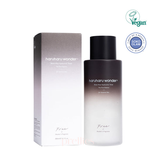 Haruharu Wonder Black Rice Hyaluronic Toner for Sensitive Skin 300ml