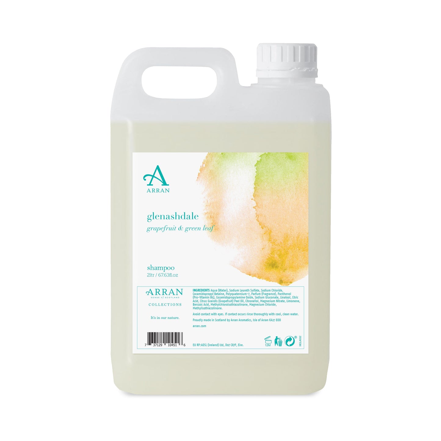 2L Glenashdale Shampoo Refill