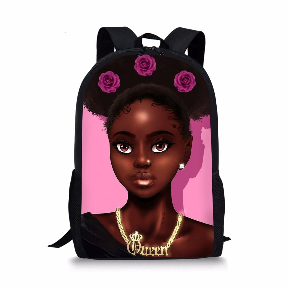 New Afrocentric Girls Backpack Bags