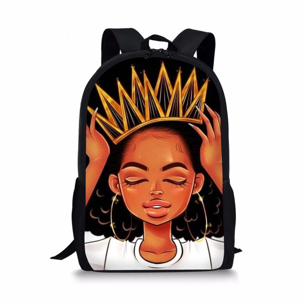 New Afrocentric Girls Backpack Bags