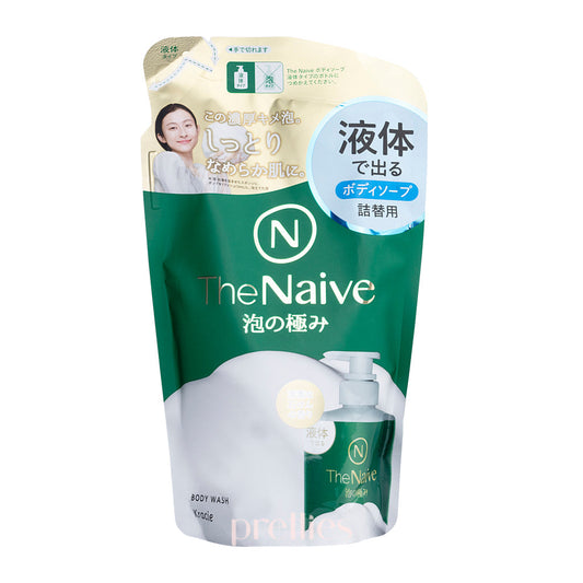 Kracie The Naive Body Wash - Liquid Type (Refill) 360ml (Green)