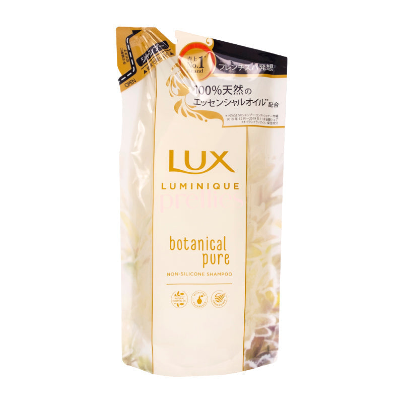LUX Luminique Botanical Pure Non-Silicone Shampoo (Refill) 350g (White)