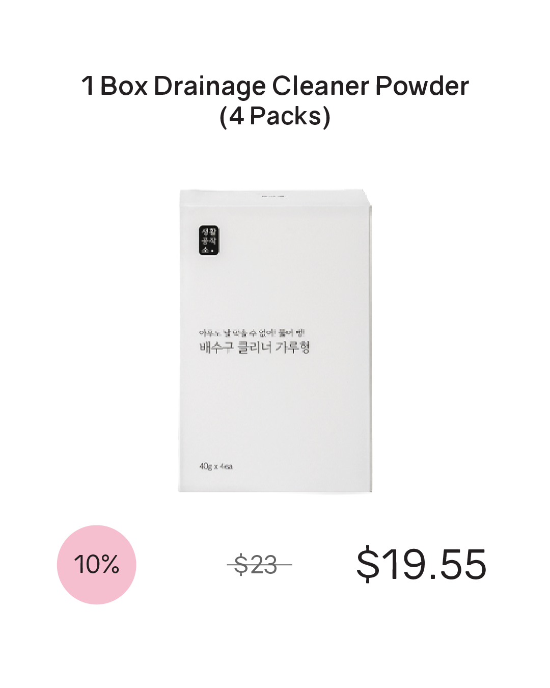 [PROMO] Living Crafts Drainage Cleaner Powder